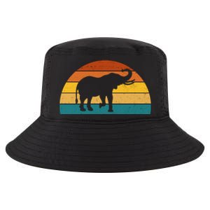 Elephant Lover Retro Sunset Cool Comfort Performance Bucket Hat