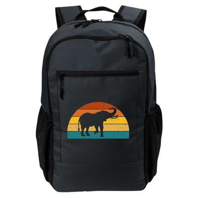Elephant Lover Retro Sunset Backpack