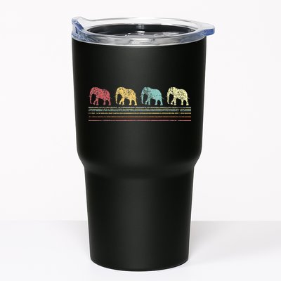 Elephant Lover Retro Elephant animal Tumbler