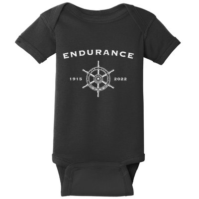 Endurance Lost Ship Antarctica Discovered Ernest Shackleton Baby Bodysuit