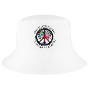 Every Little Thing Is Gonna Be Alright Yoga Tree Root Color Cool Comfort Performance Bucket Hat