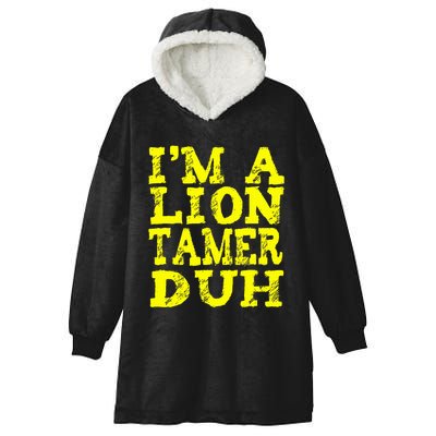 Easy Lion Tamer Halloween Costume Lazy Last Minute Hooded Wearable Blanket