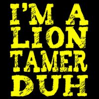 Easy Lion Tamer Halloween Costume Lazy Last Minute Flat Bill Trucker Hat