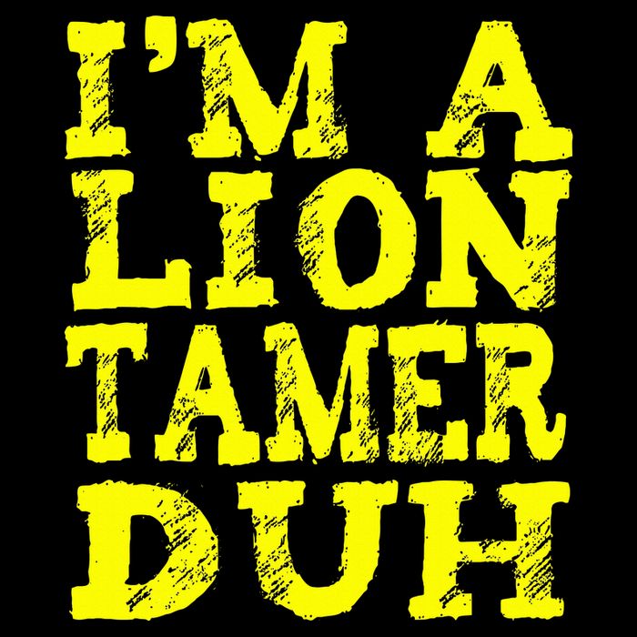 Easy Lion Tamer Halloween Costume Lazy Last Minute Bag