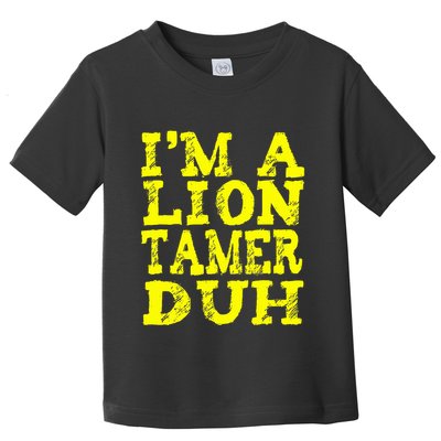 Easy Lion Tamer Halloween Costume Lazy Last Minute Toddler T-Shirt