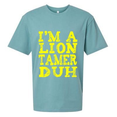 Easy Lion Tamer Halloween Costume Lazy Last Minute Sueded Cloud Jersey T-Shirt