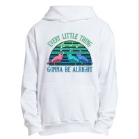 Every Little Thing Is Gonna Be Alright Bird Cute Adorable Urban Pullover Hoodie