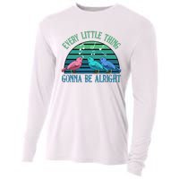 Every Little Thing Is Gonna Be Alright Bird Cute Adorable Cooling Performance Long Sleeve Crew