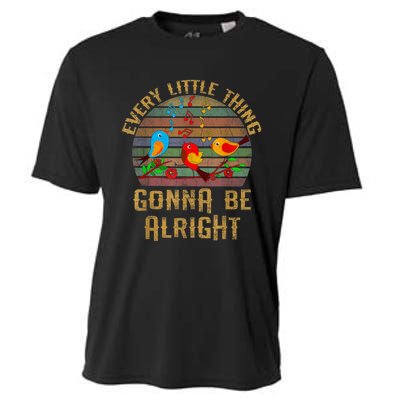 Every Little Thing Is Gonna Be Alright Little Birds Cooling Performance Crew T-Shirt