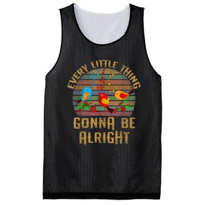 Every Little Thing Is Gonna Be Alright Little Birds Mesh Reversible Basketball Jersey Tank