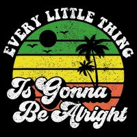 Every Little Thing Is Gonna Be Alright Jamaica Wo Gift Cooling Performance Crew T-Shirt