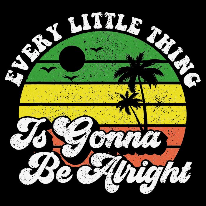 Every Little Thing Is Gonna Be Alright Jamaica Wo Gift Cooling Performance Crew T-Shirt