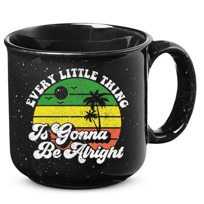 Every Little Thing Is Gonna Be Alright Jamaica Wo Gift 15oz Campfire Ceramic Mug