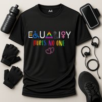 Equality Love Together Equality Hurt No One Human Rights Cooling Performance Crew T-Shirt
