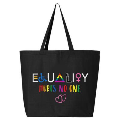 Equality Love Together Equality Hurt No One Human Rights 25L Jumbo Tote