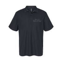 Enjoy Life There's Plenty Of Times To Be Dead Softstyle Adult Sport Polo