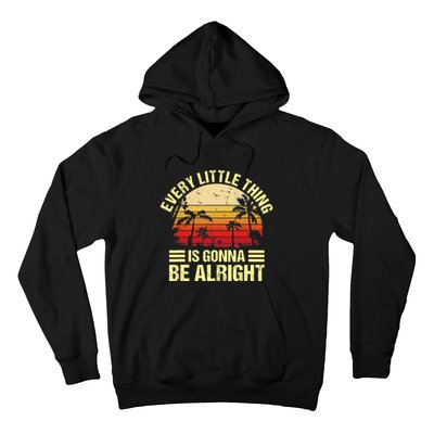 Every Little Thing Is Gonna Be Alright Jamaica Wo Gift Hoodie