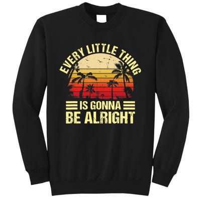 Every Little Thing Is Gonna Be Alright Jamaica Wo Gift Sweatshirt