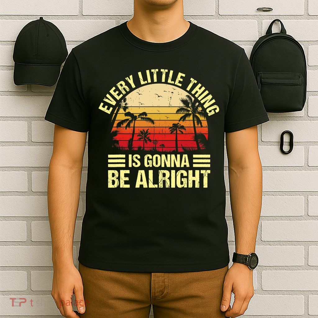 Every Little Thing Is Gonna Be Alright Jamaica Wo Gift T-Shirt