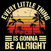 Every Little Thing Is Gonna Be Alright Jamaica Wo Gift T-Shirt