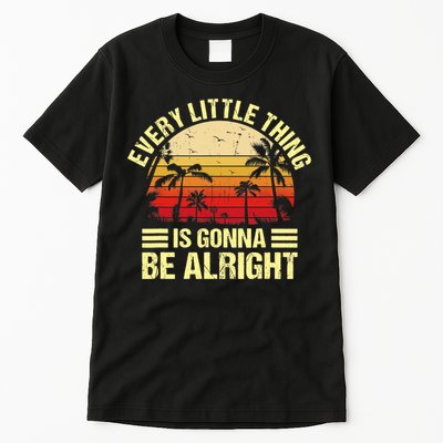 Every Little Thing Is Gonna Be Alright Jamaica Wo Gift Tall T-Shirt