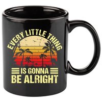 Every Little Thing Is Gonna Be Alright Jamaica Wo Gift 11oz C Handle Ceramic Mug