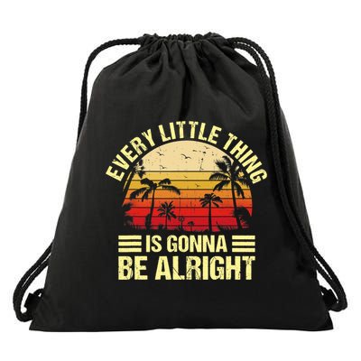 Every Little Thing Is Gonna Be Alright Jamaica Wo Gift Drawstring Bag