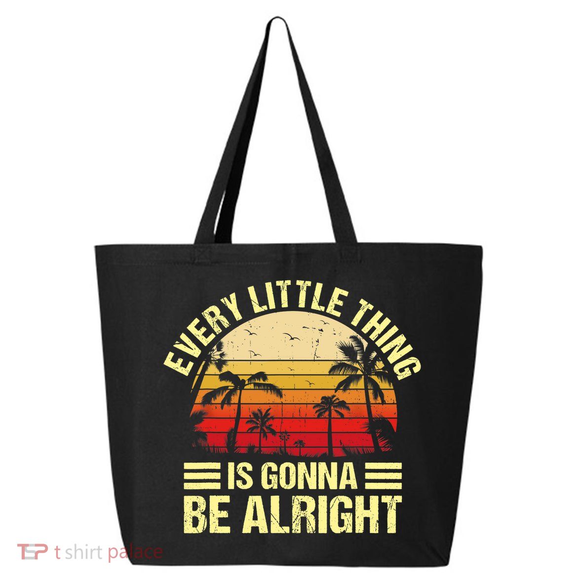 Every Little Thing Is Gonna Be Alright Jamaica Wo Gift 25L Jumbo Tote