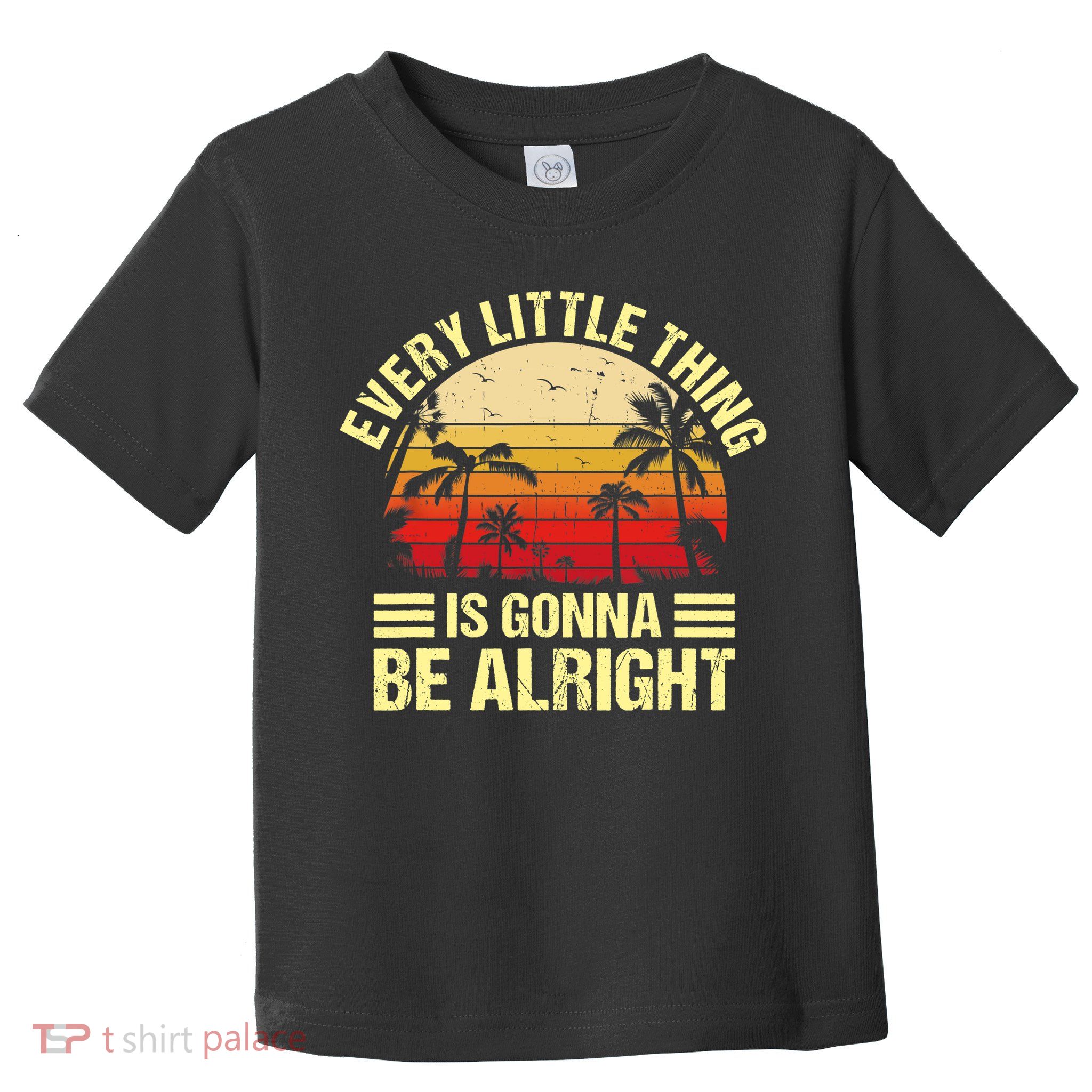 Every Little Thing Is Gonna Be Alright Jamaica Wo Gift Toddler T-Shirt