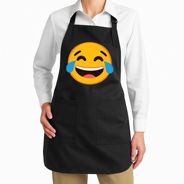 Emoticon Laughing Tears Face With Tears Of Joy Gift Apron