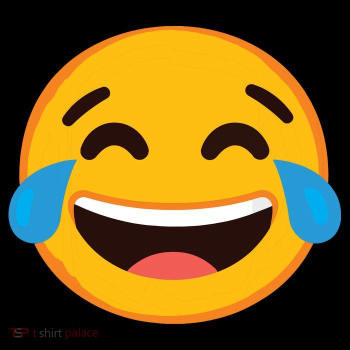 Emoticon Laughing Tears Face With Tears Of Joy Gift T-Shirt