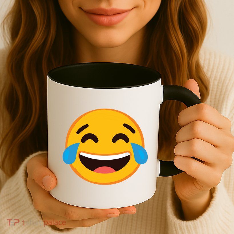 Emoticon Laughing Tears Face With Tears Of Joy Gift Mug