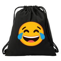 Emoticon Laughing Tears Face With Tears Of Joy Gift Drawstring Bag