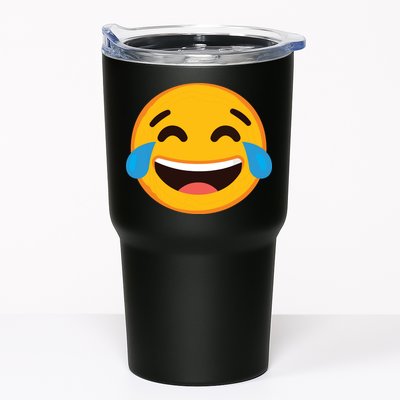 Emoticon Laughing Tears Face With Tears Of Joy Gift Tumbler