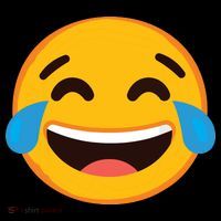 Emoticon Laughing Tears Face With Tears Of Joy Gift Cooling Performance Long Sleeve Crew