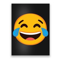 Emoticon Laughing Tears Face With Tears Of Joy Gift Poster