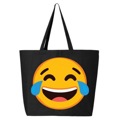 Emoticon Laughing Tears Face With Tears Of Joy Gift 25L Jumbo Tote
