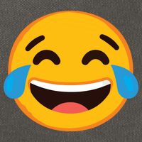Emoticon Laughing Tears Face With Tears Of Joy Gift Cotton Canvas Backpack
