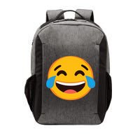Emoticon Laughing Tears Face With Tears Of Joy Gift Vector Backpack