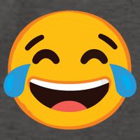 Emoticon Laughing Tears Face With Tears Of Joy Gift Vector Backpack