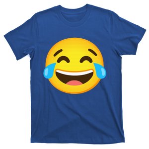 Emoticon Laughing Tears Face With Tears Of Joy Gift T-Shirt