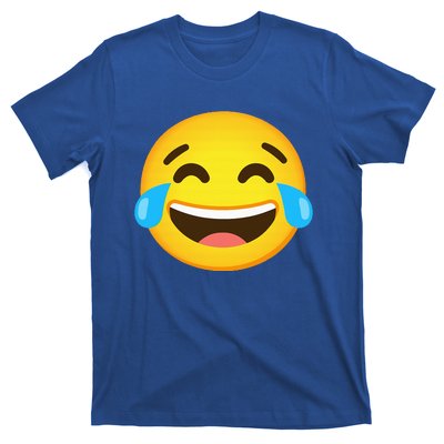 Emoticon Laughing Tears Face With Tears Of Joy Gift T-Shirt