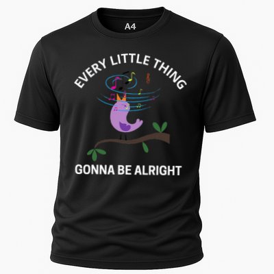 Every Little Thing Is Gonna Be Alright Singing Bird Yogis Performance Shirt