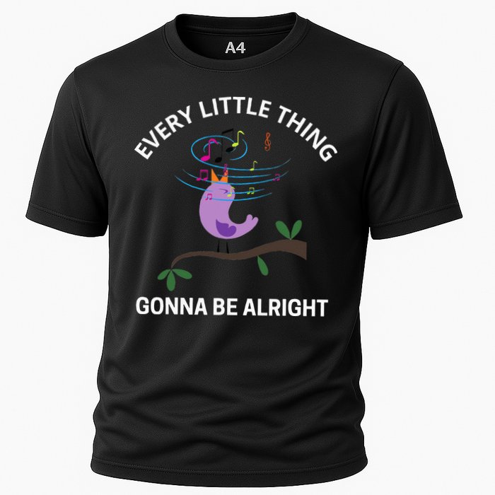Every Little Thing Is Gonna Be Alright Singing Bird Yogis Performance Shirt