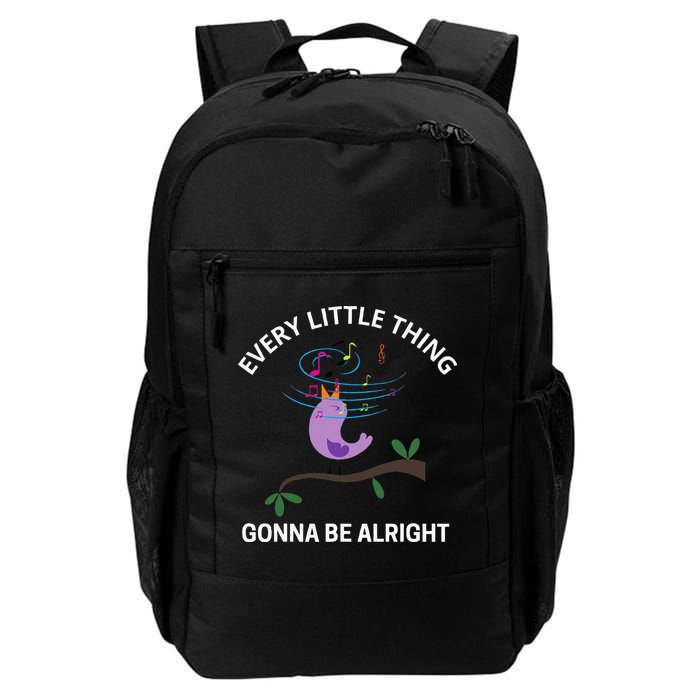 Every Little Thing Is Gonna Be Alright Singing Bird Yogis Backpack