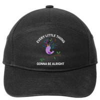 Every Little Thing Is Gonna Be Alright Singing Bird Yogis 7-Panel Snapback Hat