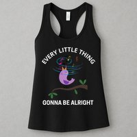 Every Little Thing Is Gonna Be Alright Singing Bird Yogis Womens Tank Top