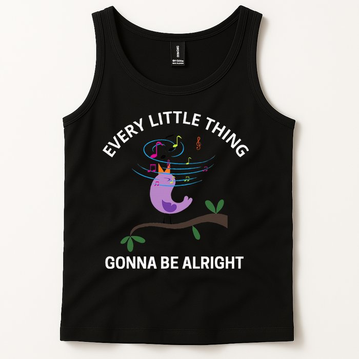 Every Little Thing Is Gonna Be Alright Singing Bird Yogis Tank Top