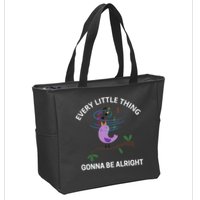 Every Little Thing Is Gonna Be Alright Singing Bird Yogis Zip Tote Bag
