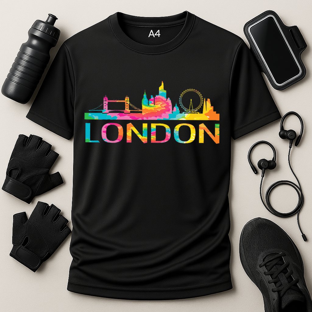England London Uk British London Cooling Performance Crew T-Shirt